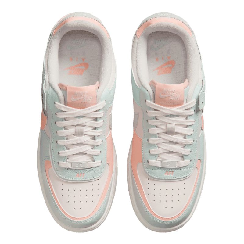 Tênis Air Force 1 Shadow "Barely Green" Branco / Bege