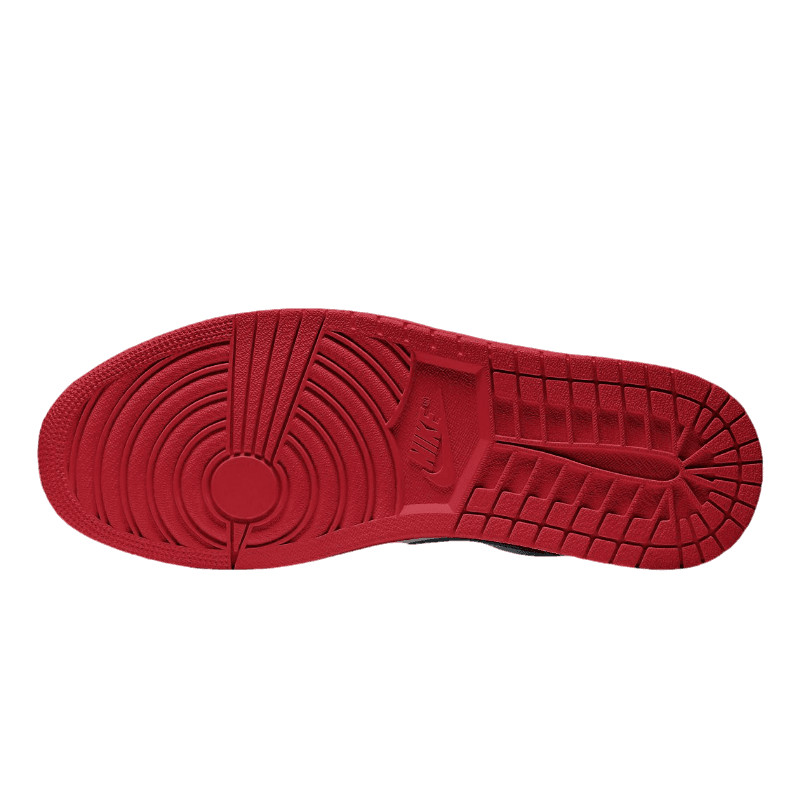Tênis Air Jordan 1 Low "White Gym Red" Feminino Branco / Vermelho