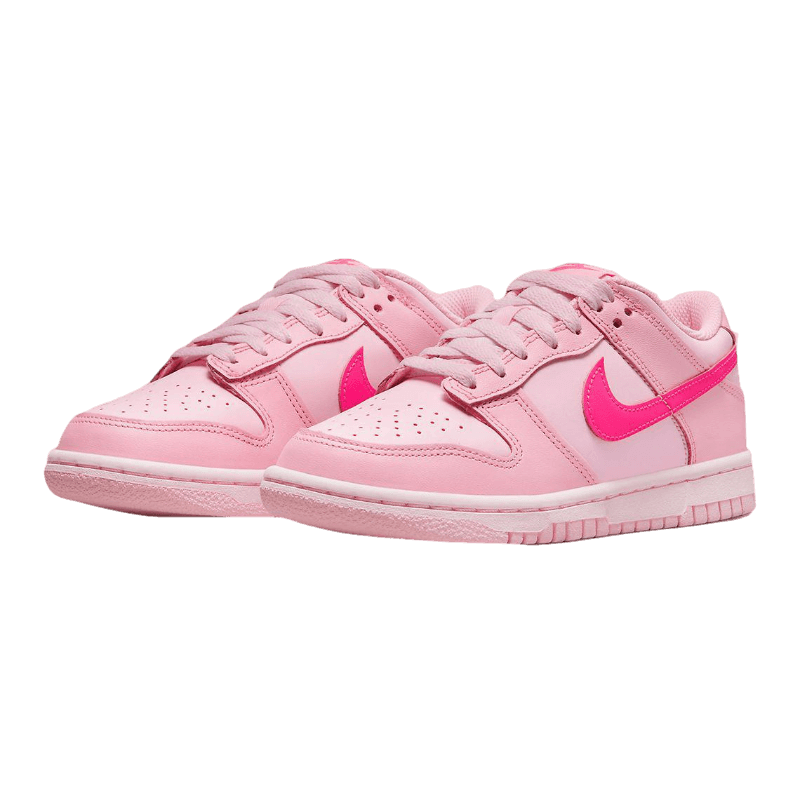 Tênis Dunk Low "Triple Pink" Feminino Rosa