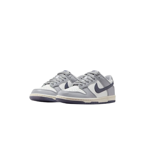 Tênis Dunk Low "Light Carbon" Feminino Cinza