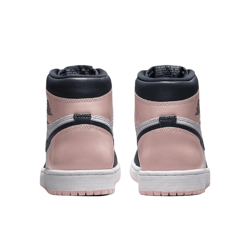 Tênis Air Jordan 1 High "Bubblegum" Feminino Rosa / Azul