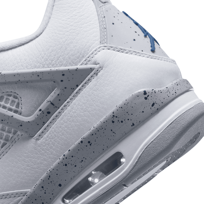 Tênis Air Jordan 4 "Midnight Navy" Branco / Azul
