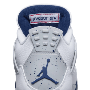 Tênis Air Jordan 4 "Midnight Navy" Branco / Azul