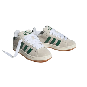 Tênis Adidas Campus 00s "Crystal White Dark Green"