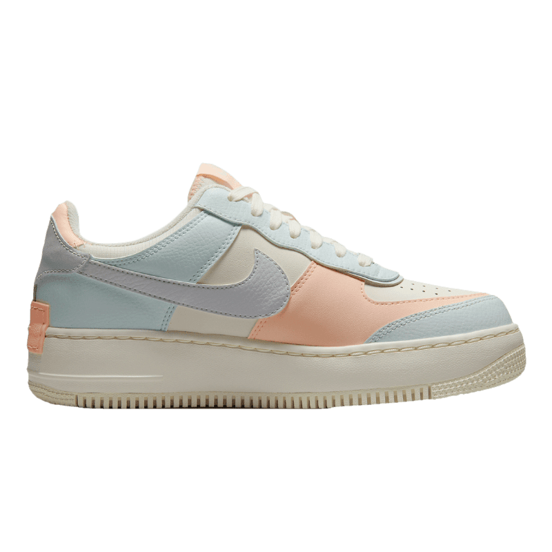 Tênis Air Force 1 Shadow "Barely Green" Branco / Bege