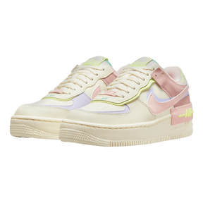 Tênis Air Force 1 Shadow "Cashmere" Branco / Rosa