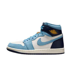 Tênis Air Jordan 1 High "First in Flight" Feminino Azul