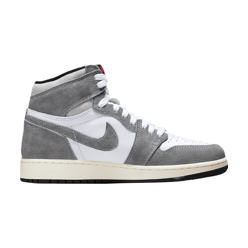 Tênis Air Jordan 1 High "Washed Black" Cinza