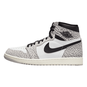 Tênis Air Jordan 1 High "White Cement" Cinza