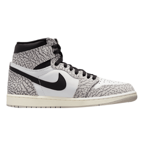 Tênis Air Jordan 1 High "White Cement" Cinza