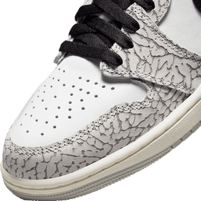 Tênis Air Jordan 1 High "White Cement" Cinza