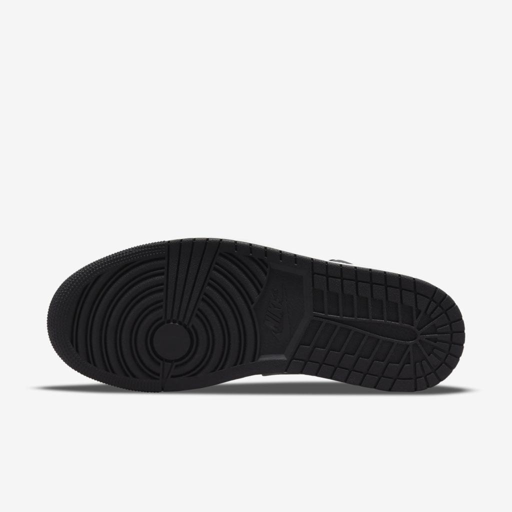 Tênis Air Jordan 1 Low "Black Medium Grey" Preto / Branco