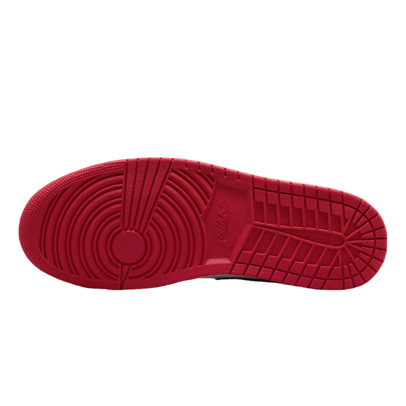 Tênis Air Jordan 1 Low "Bred Toe" Preto / Vermelho
