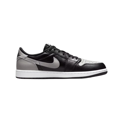 Tênis Air Jordan 1 Low OG "Shadow" Preto / Cinza