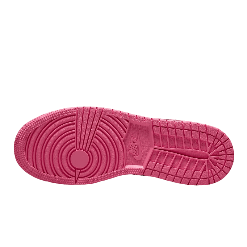 Tênis Air Jordan 1 Low "Pink Red" Rosa / Branco