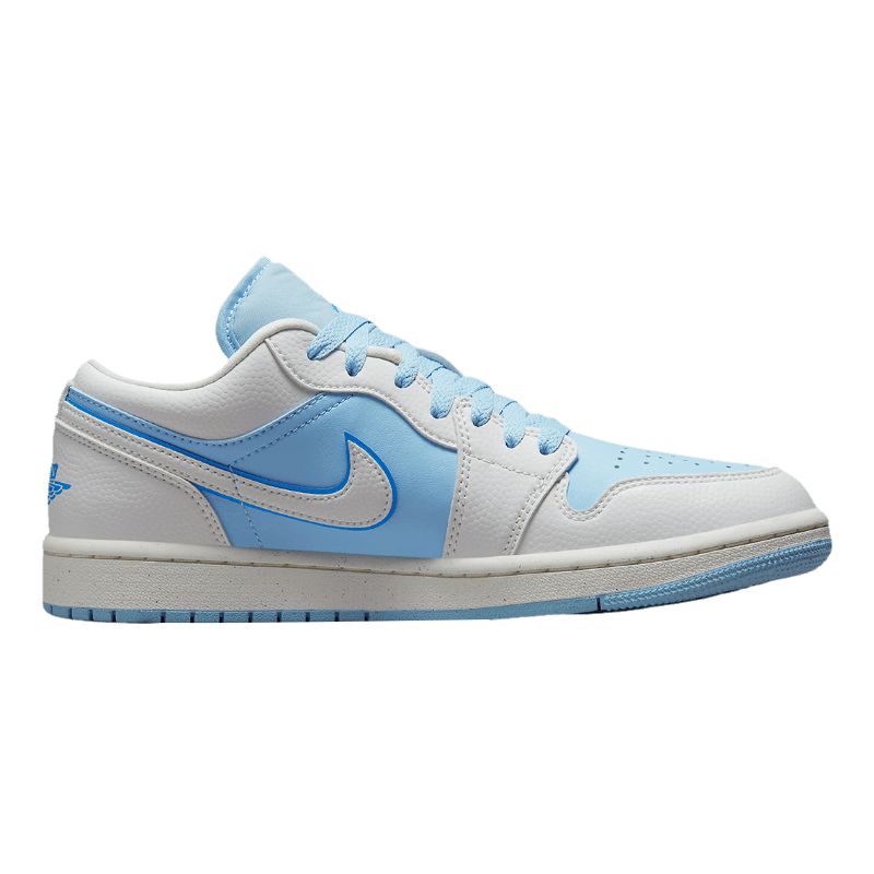 Tênis Air Jordan 1 Low "Reverse Ice Blue" Branco / Azul