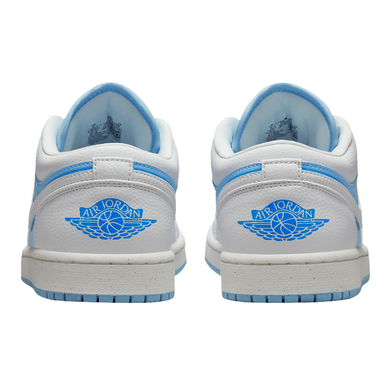 Tênis Air Jordan 1 Low "Reverse Ice Blue" Branco / Azul