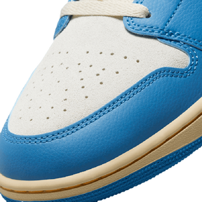 Tênis Air Jordan 1 Low "Vintage UNC Grey" Masculino Azul / Cinza