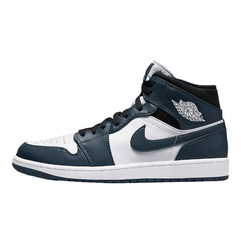 Tênis Air Jordan 1 Mid "Dark Teal" Azul
