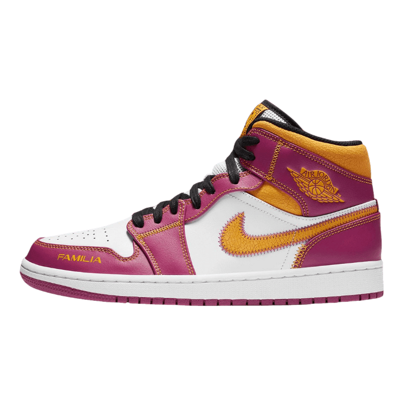 Tênis Air Jordan 1 Mid "Dia de Los Muertos" Rosa