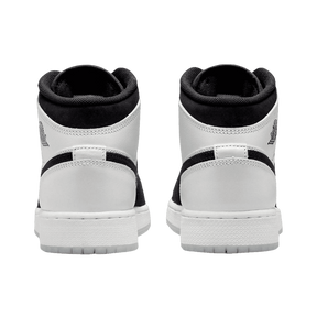 Tênis Air Jordan 1 Mid "Diamond" Branco / Preto