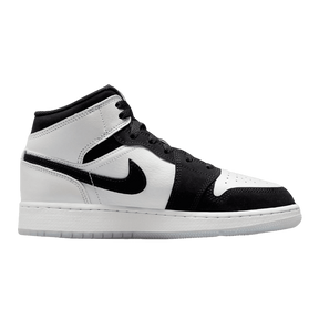 Tênis Air Jordan 1 Mid "Diamond" Branco / Preto