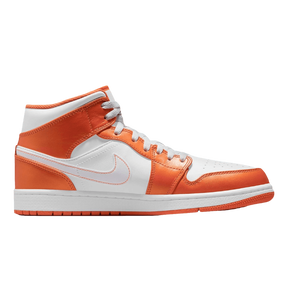 Tênis Air Jordan 1 Mid "Electro Orange" Laranja