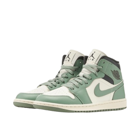 Tênis Air Jordan 1 Mid "Jade Smoke" Feminino Verde