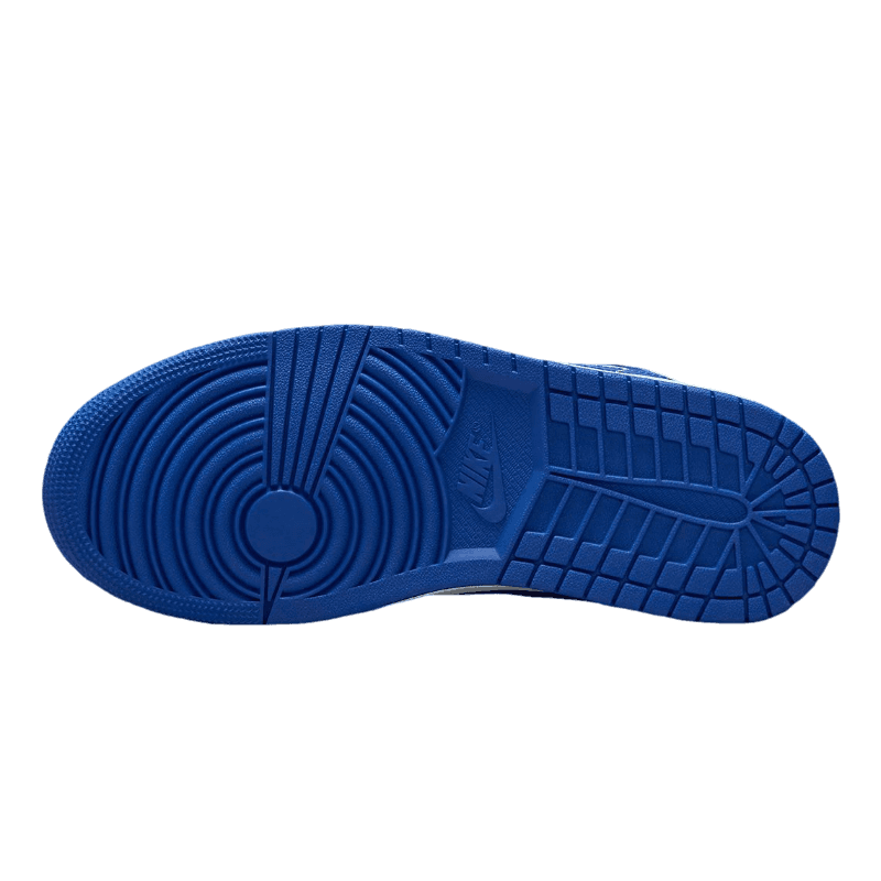Tênis Air Jordan 1 Mid "Kentucky Blue" Feminino Azul / Branco
