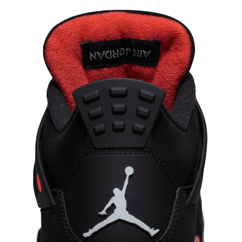 Tênis Air Jordan 4 "Red Thunder" Masculino Preto / Vermelho