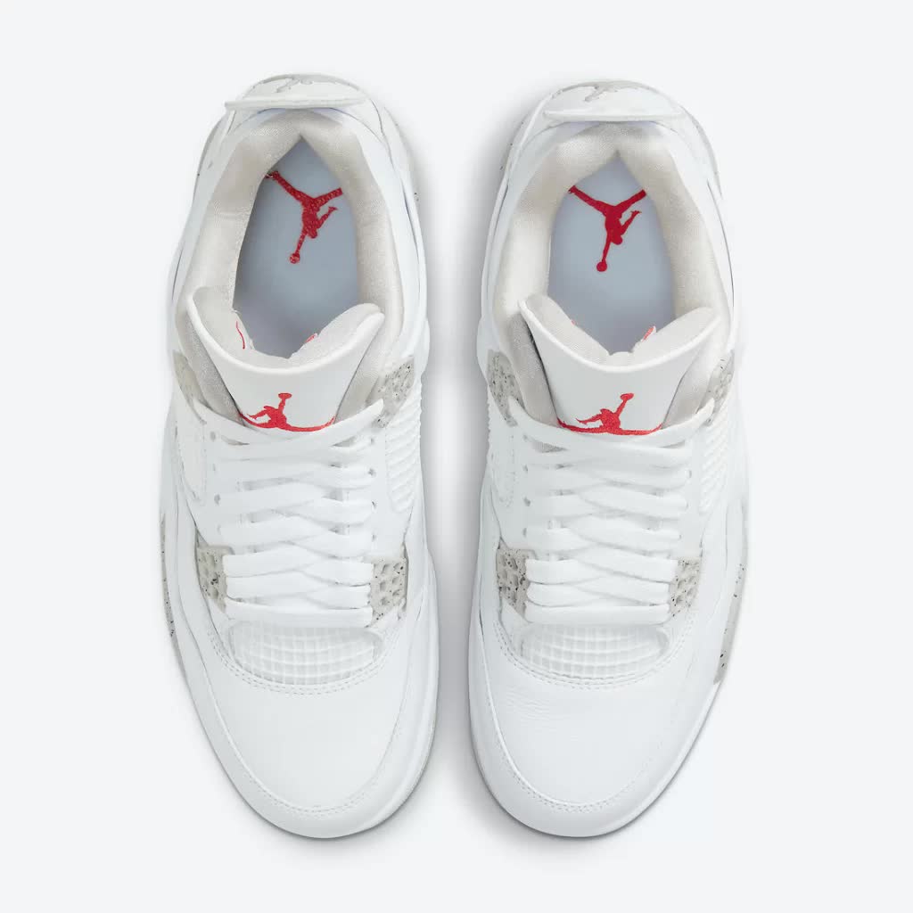 Tênis Air Jordan 4 "White Oreo" Branco