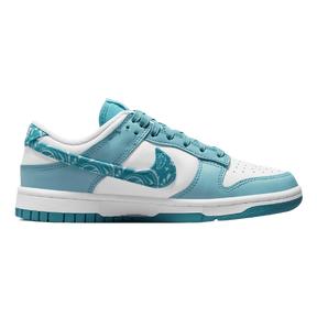 Tênis Dunk Low "Blue Paisley" Feminino Azul