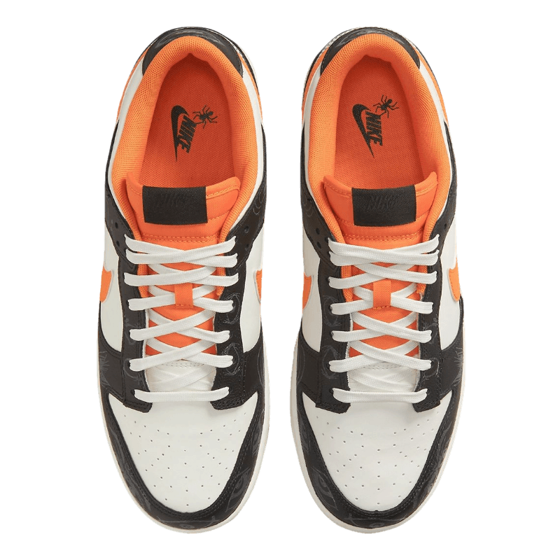 Tênis Dunk Low "Halloween" Preto / Laranja