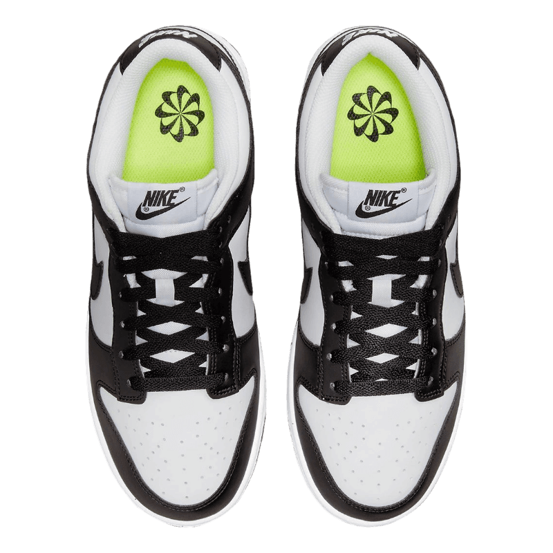 Tênis Dunk Low Next Nature "Black White" Preto / Branco