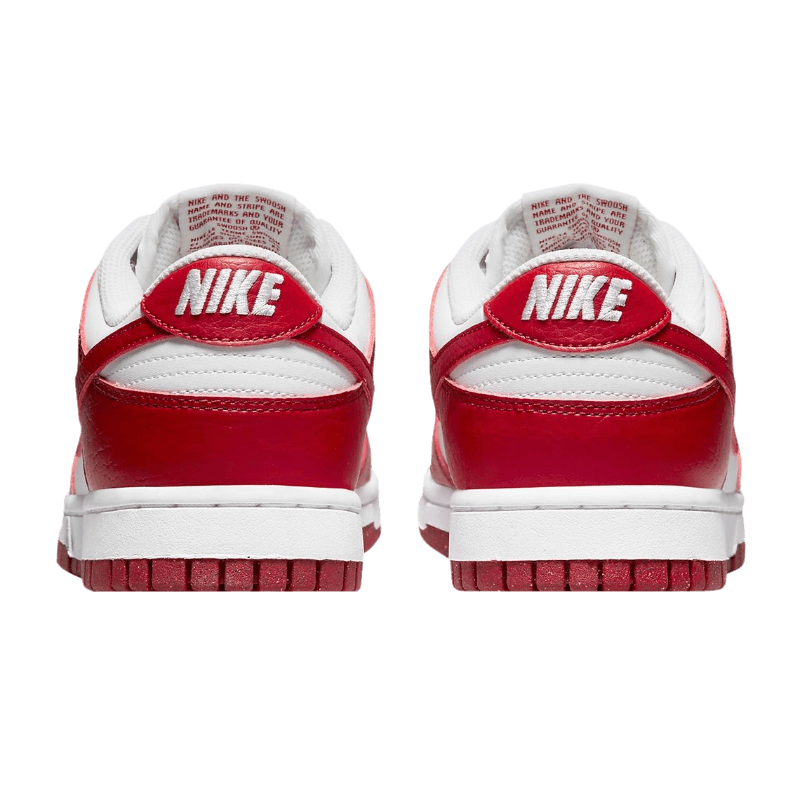 Tênis Dunk Low Next Nature "White Gym Red" Vermelho