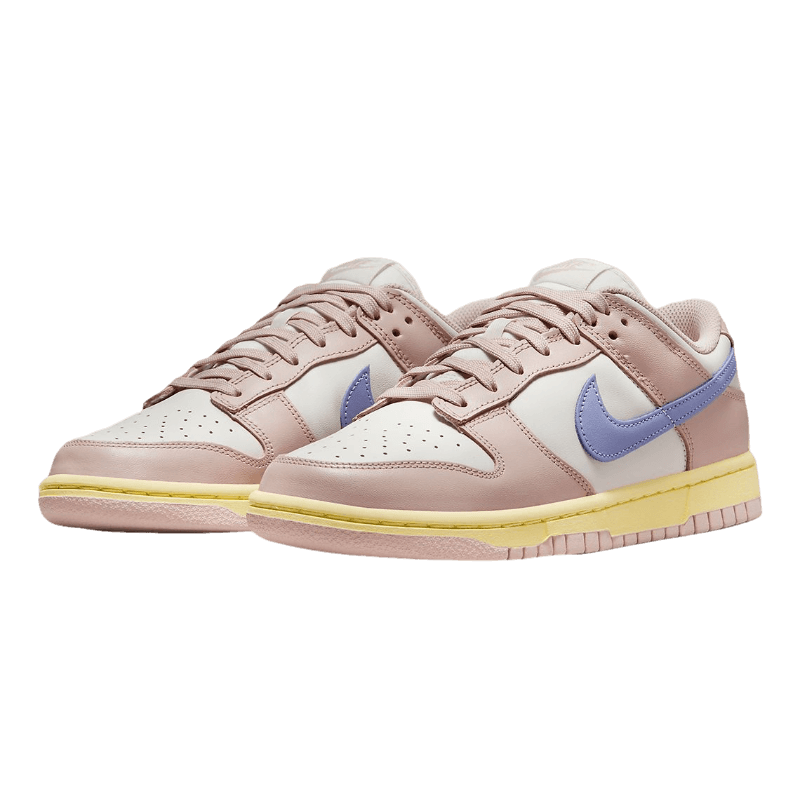 Tênis Dunk Low "Pink Oxford" Feminino Rosa