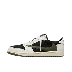 Tênis Air Jordan 1 Low OG x "Travis Scott Olive"