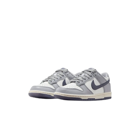 Tênis Dunk Low "Light Carbon" Feminino Cinza