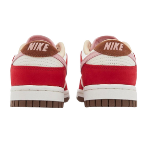 Tênis Dunk Low "Bacon" Feminino Rosa / Vermelho