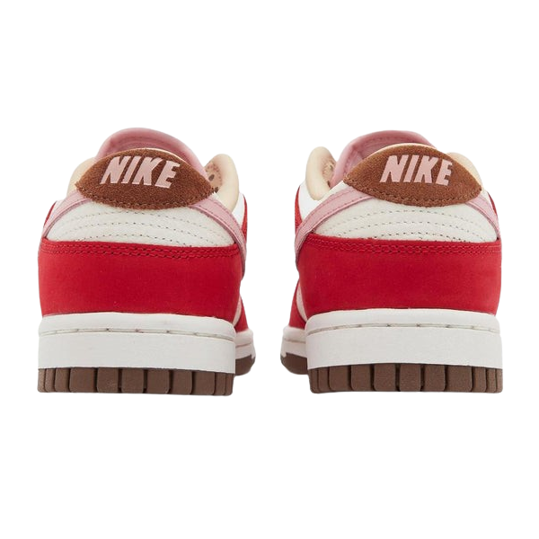 Tênis Dunk Low "Bacon" Feminino Rosa / Vermelho