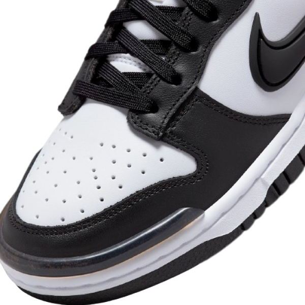 Tênis Dunk Low "Black Twist" Feminino Preto / Branco