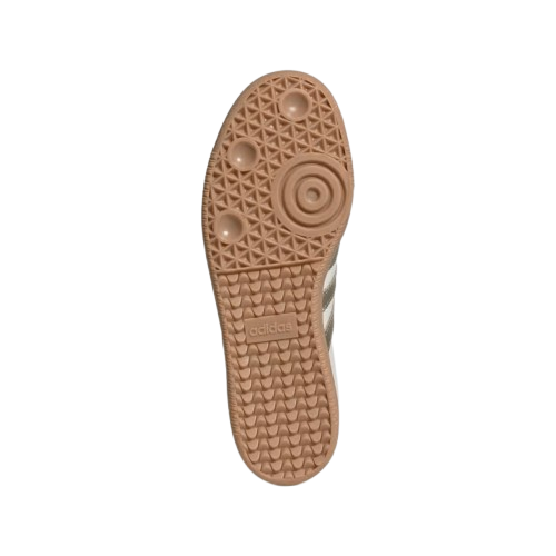 Tênis adidas Samba OG "Off White Cyber Metallic" Feminino Branco